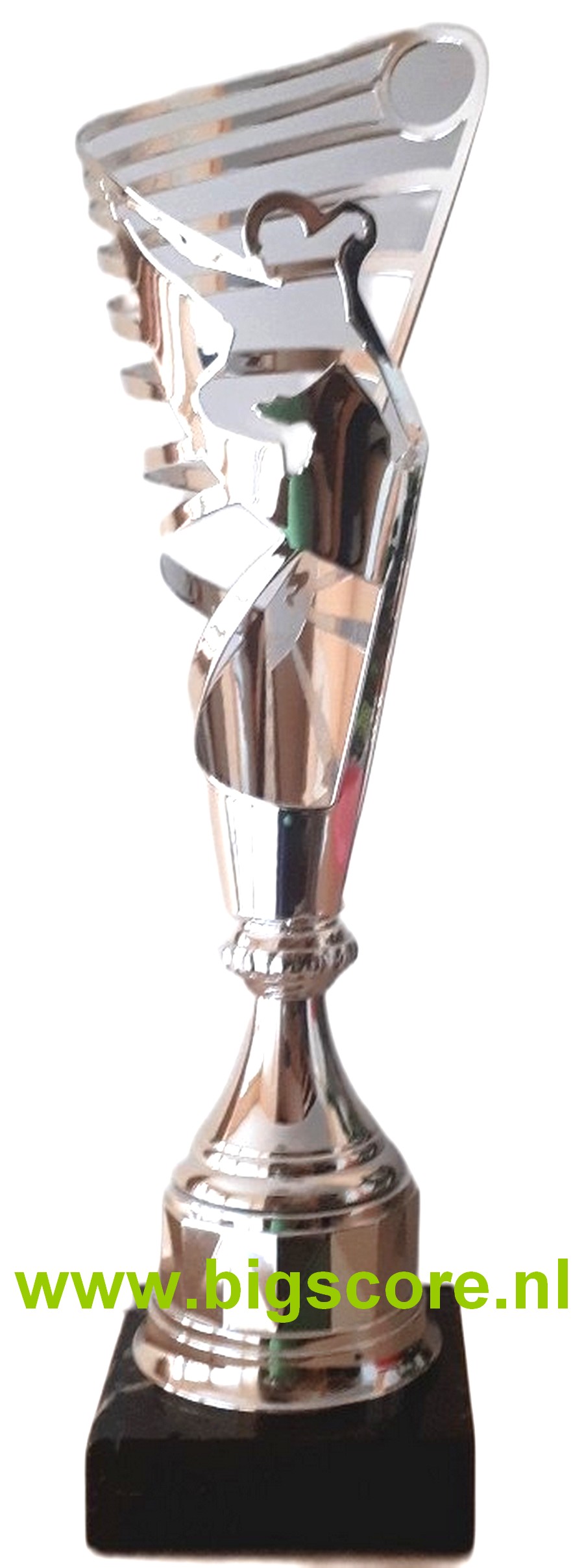 Voetbal VO-67 Beker met uitgesneden voetballer LAATSTE 2 OP=OP!!